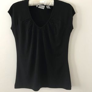 Chico’s Black Sleeveless Top